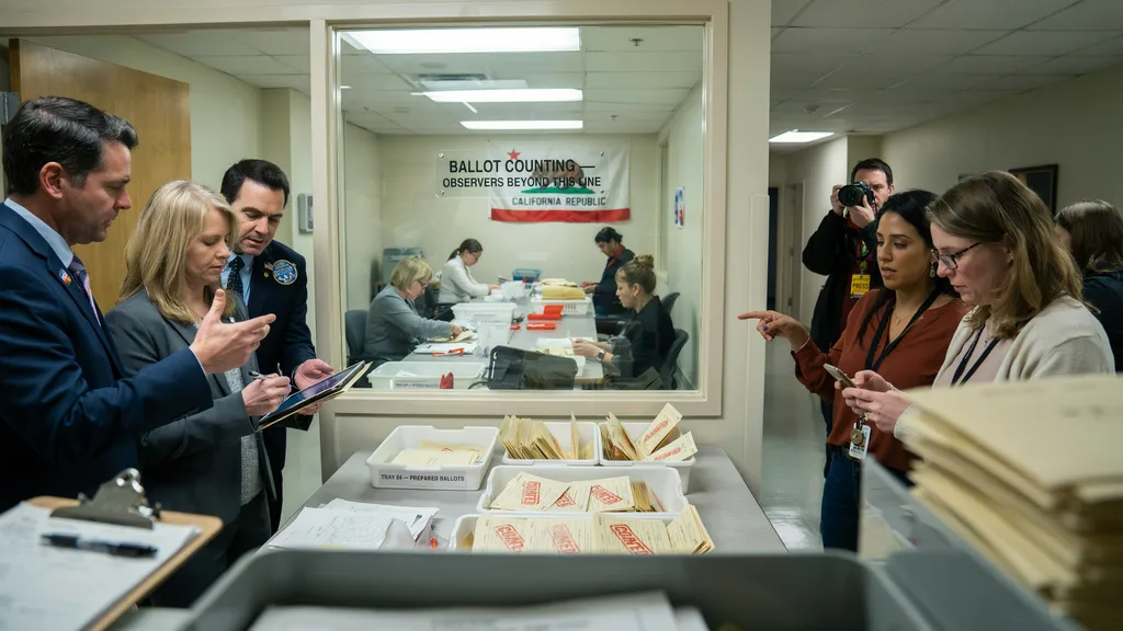 California Secretary of State Race Highlights Partisan Split Over Ballot Counting