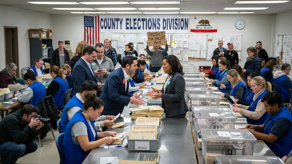 California’s race for secretary of state shows partisan divide over how to count ballots