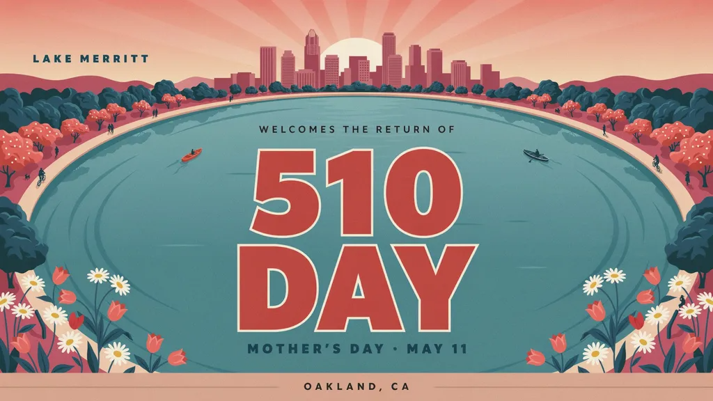 Lake Merritt Welcomes the Return of 510 Day on Mother’s Day